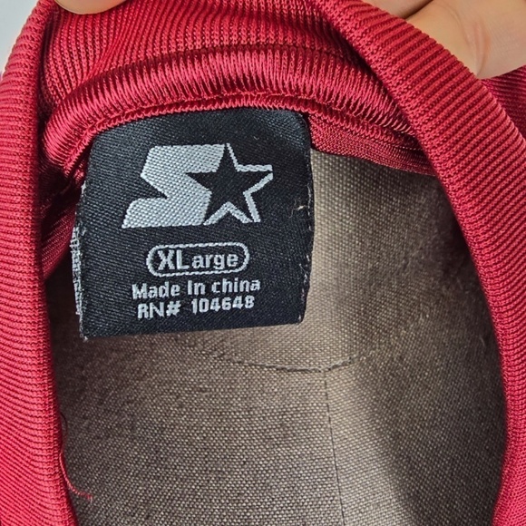 OU Oklahoma Sooners NCAA Football #1 Jersey By Starter Mens XL - Picture 6 of 8